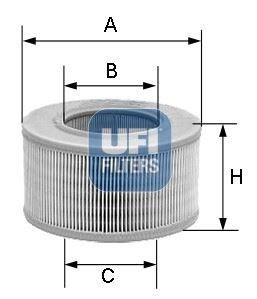 HAVA FİLTRESİ FORD TRANSİT 77 2.4 D 63HP 11/77-10/86