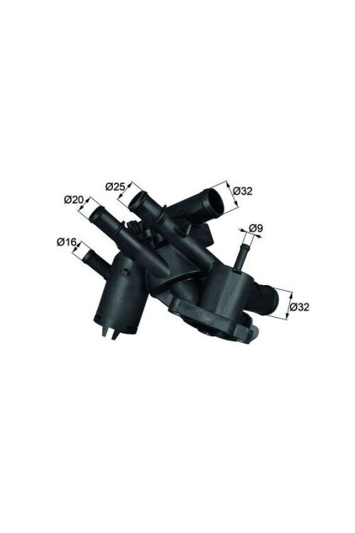 TERMOSTAT KOMPLE VW GOLF IV 1J1 109C