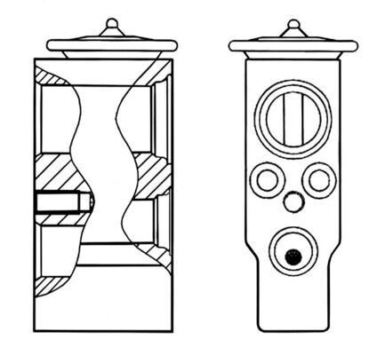 Expansionsventil und Orifice Tube BMW 5 F10