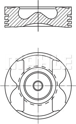 Piston complete
