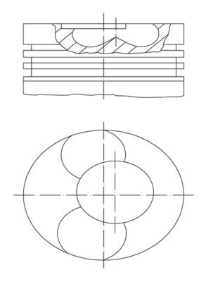 PİSTON COMPLETE 79.51 MM VW