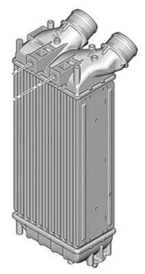 INTERCOOLER BRAZİNG INTERCOOLER A/M 300X145X76 308-3008-5008 1.2-1.6HDI-PARTNER-BERLINGO 1.6HDI 08> 96514