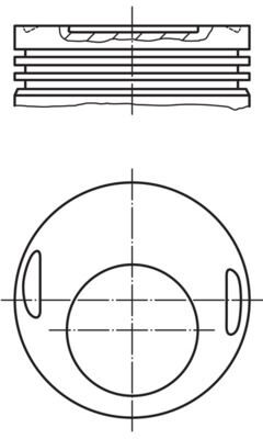PİSTON COMPLETE 90 MM MERCEDES-BENZ