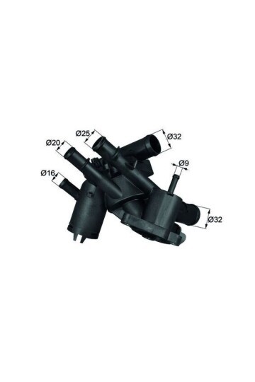 TERMOSTAT KOMPLE VW GOLF IV 1J1 109C