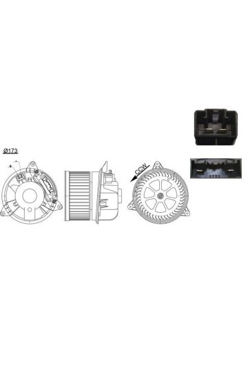 Innenraumgeblaese FORD MONDEO