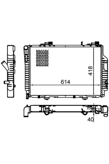 MOTOR SU RADYATORU MERCEDES CLK-CLASS C208 A208