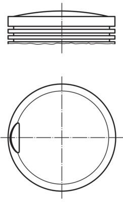 PİSTON COMPLETE 89 MM MERCEDES-BENZ