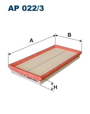 HAVA FİLTRESİ FIAT 500- 500 C- PANDA 1.4 07 >