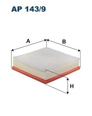 HAVA FILTRESI MITSUBISHI L200 2.4 DID 4WD 2015-> FIAT FULLBACK 2.4 4 4 2016->