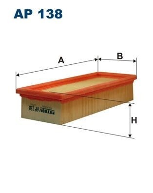 HAVA FİLTRESİ ROVER 200 1995-2000 ROVER 25 1999-2005 MG ZR105 ZR120 ZR160