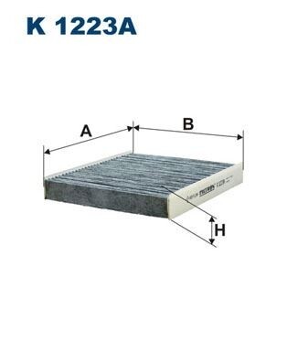 POLEN FİLTRESİ ASTRA J 1.4-1.6-1.6T-1.3-1.7-2.0CDTI-INSIGNIA 1.6-1.8-2.0CDTI-MERIVA B 1.3-1.7 KARB