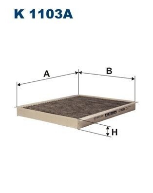 POLEN FİLTRESİ BRAVO II 07>STILO 801-06 DELTA III 08> 1.4-1.6D- 1.9JTD-2.0D KARBONLU