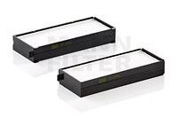 POLEN FİLTRESİ HYUNDAI SONATA 2.0L G4JP 01-04 / SANTA FE 2.0L dizel 2.0L 2.4L 2.7L benzinli 01-06 PLASTİK ÇERÇEVELİ - ÇİFTLİ