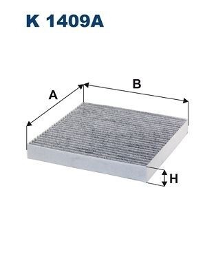 POLEN FİLTRESİ KARBONLU HYUNDAI KONA 1.0L 1.6L 16-> / KIA RIO STONIC 1.0L 1.2L 1.25L 1.4L 17->