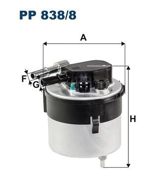 YAKIT FİLTRESİ FIESTA IV 08- -FOCUS C-MAX 03-07 -C-MAX 07- -FOCUS II -MAZDA 2- MAZDA 3 1.6TDCI