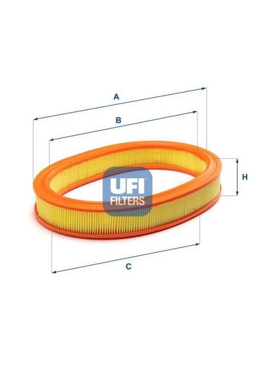 HAVA FİLTRESİ ESCORT/FİESTA 1.3 CFI YUVARLAK 86>