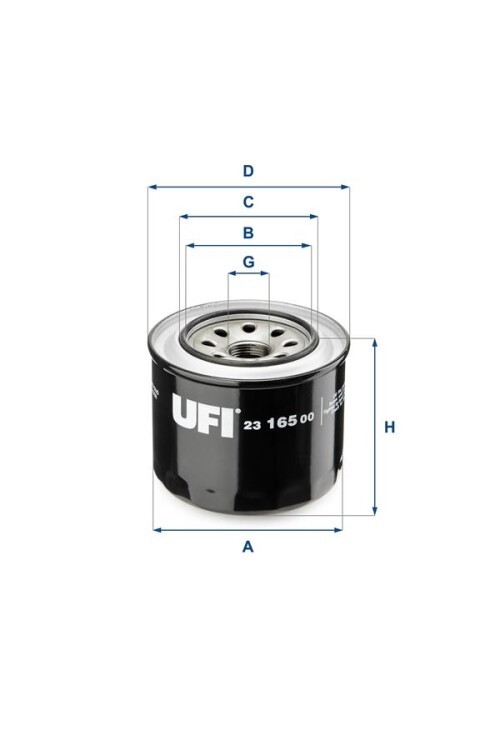 YAĞ FİLİTRESİ ACCENT 1.3-1.5-1.6 94-05 - ERA 1.4 GL-1.6GLS-ELANTRA 1.6-1.8-2.0-GETZ 1.3-1.4-1.6-İ20