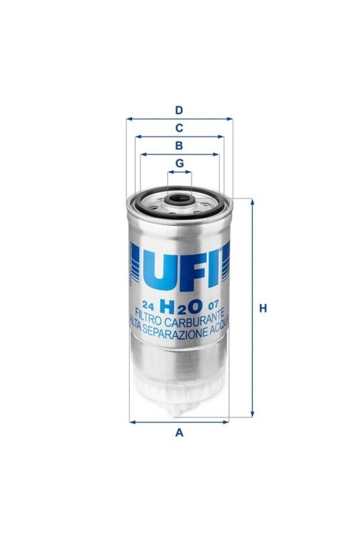 YAKIT FİLTRESİ BOXER-JUMPER-DUCATO-DAILY III-DOBLO-PUNTO 2.8-1.9 JTD 85HP