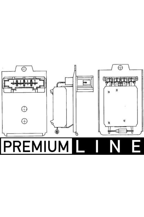 A/C-Gebl seregler und Widerstand AUDI A4 / VW PASSAT