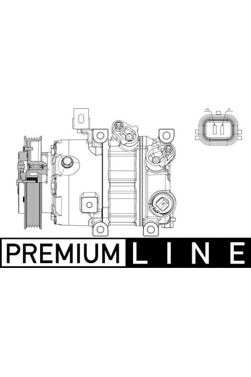 A/C-Kompressor HYUNDAI/KIA 1.7 TCI