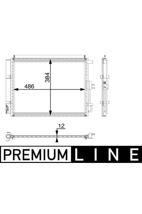 A/C-Kondensator HYUNDAI I30 / KIA CEE D