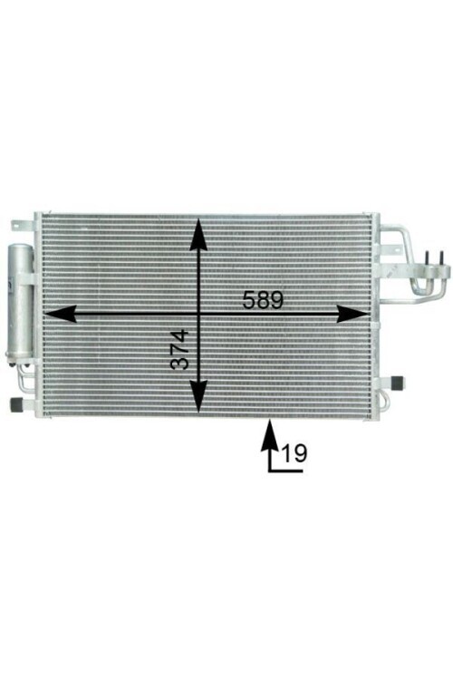 A/C-Kondensator HYUNDAI TUCSON