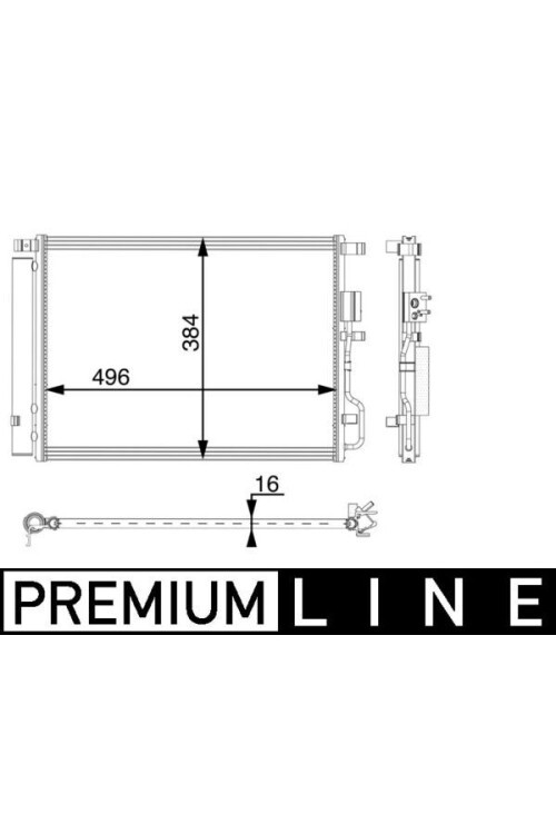 A/C-Kondensator HYUNDAI TUCSON