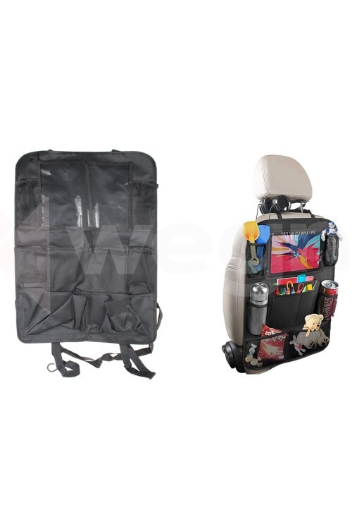 ARAÇ İÇİ KOLTUK ARKASI ORGANİZERİ TABLET TUTUCU