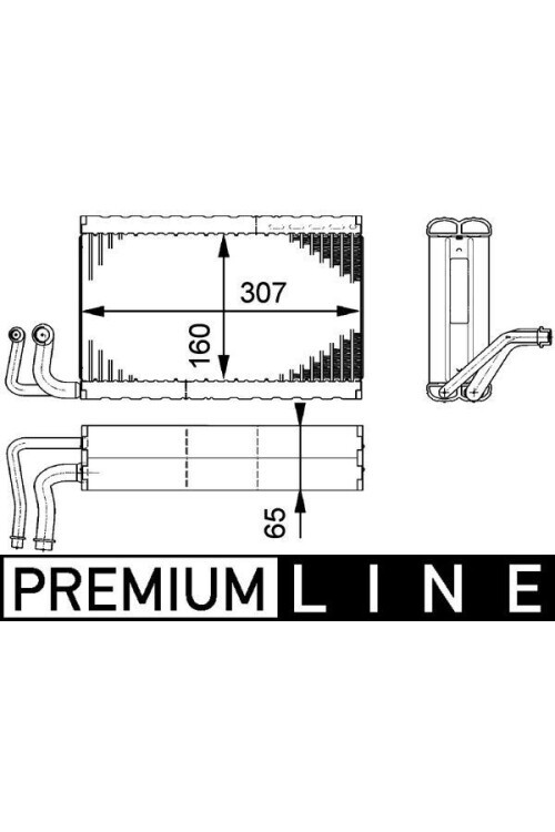 EVAPORATOR BMW E60 E61 E63 E64