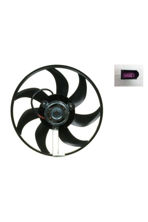 FAN MOTORU 393mm POLO x 01-09 CORDOBA 02-09 IBIZA IV-V-FABIA 99-08 1.2-1.4 16V-1.6 16V-1.9D 12V