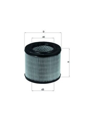 HAVA FİLTRESİ Air filter element