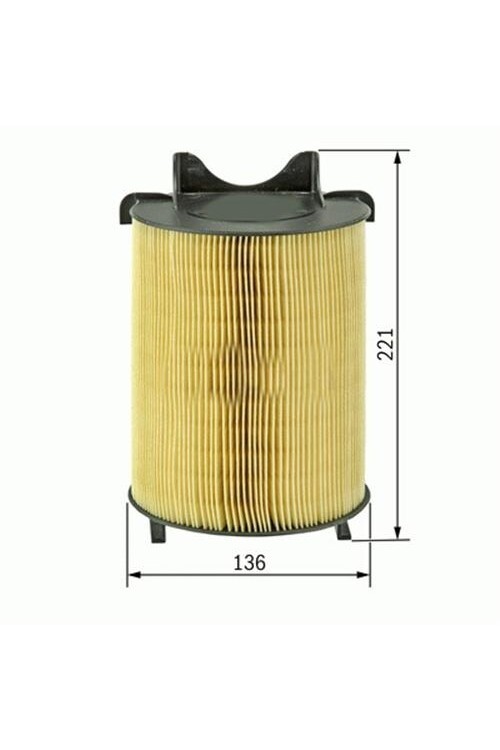 HAVA FİLTRESİ CADDY III-PASSAT-GOLF V-JETTA III-TOURAN-TIGUAN-LEON-OCTAVIA-ALTEA 1.4TSI-1.6-2.0FSI