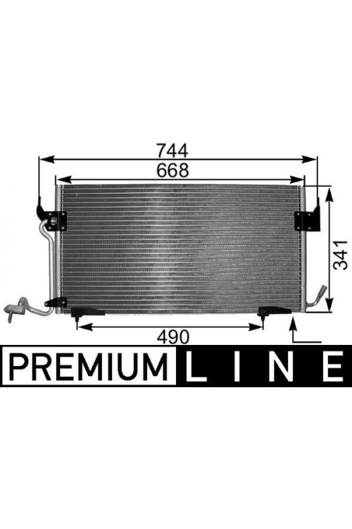 KLİMA RADYATÖRÜ KONDENSERİ P306 94>02 XSARA 99>05 1.4 HDİ-1.8D-1.9D-1.9 TD-2.0HDİ 97 > OTO.-MEK.