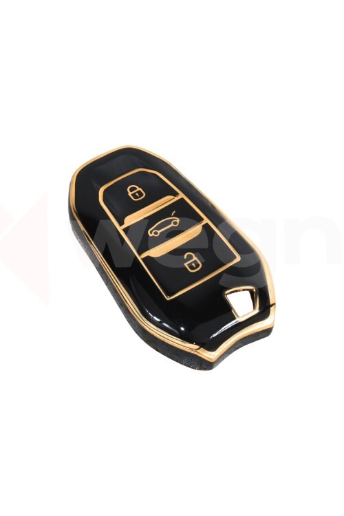 KONTAK ANAHTAR KUMANDA KORUYUCU KILIF TPU SİLİKON SİYAH CITROEN C5 AIRCROSS-C3-C4-C-ELYSEE