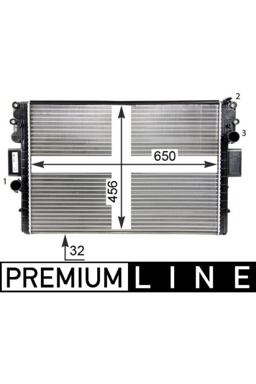 Kühlmittelkühler IVECO DAILY V 03-