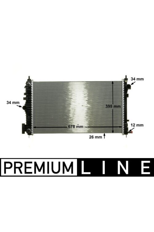 Kühlmittelkühler OPEL INSIGNIA