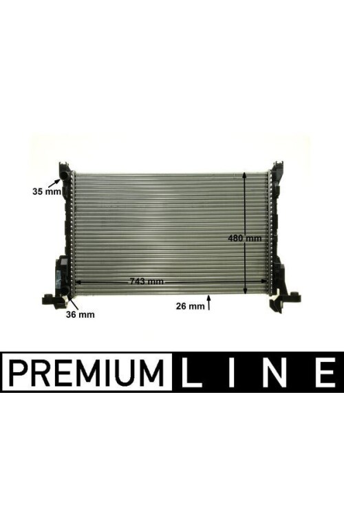 Kühlmittelkühler RENAULT TRAFIC 13-