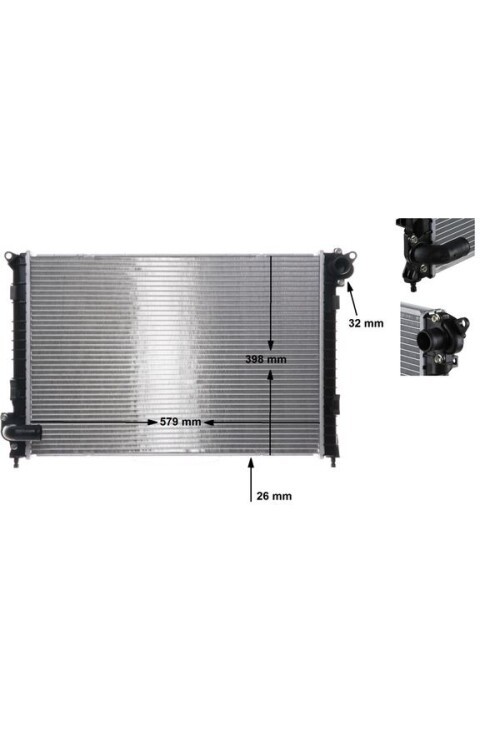 MOTOR SU RADYATORU MINI R50 R52 R53