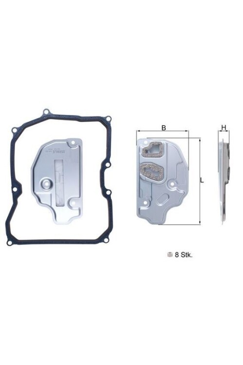 OTOMATİK ŞANZUMAN FİLTRESİ GOLF 03-08 -JETTA 06-10 -POLO 06-09 -TOURAN 03-07 -A3 03-12