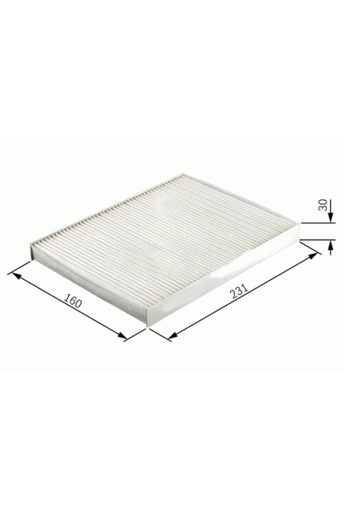 POLEN FİLTRESİ CLIO II 02>KANGOO 98>MEGANE I 96> LOGAN 04> 1.2 1.4 1.6 1.5DCI 1.9DCI