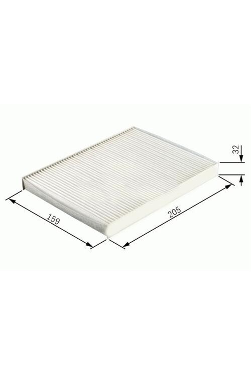 POLEN FİLTRESİ P207 1.4-1.4HDI-1.6HDI-1.4 16V-1.6 16V 06> C3 II 1.4-1.4HDI-1.6HDI 09> KARBONLU