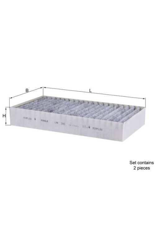 POLEN FILTRESI TAKIMI MERCEDES X164 W164 W251 KARBONLU