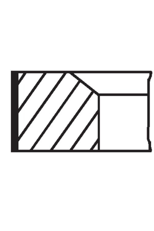 SEGMAN 89.00MM 0.50 W124 S124 W126 300E R107 300SL 3.0İ 85- M 103.981/982/983/985 KROM KAPLAMA