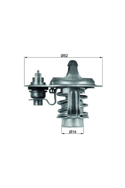 TERMOSTAT 88C ASTRA F-VECTRA A 1.7TDS-CORSA A-B 1.5D-TD-SPORTAGE 97> 2.0TD-MAZDA 323-626