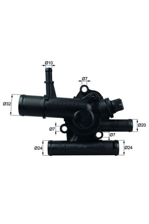 TERMOSTAT 89C KOMPLE LAGUNA-KANGOO-TRAFIC 1.9dCi F9Q MEGANE 2.0 F4R