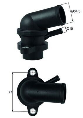 TERMOSTAT L14 CHEVROLET-DAEWOO AVEA-KALOS-LACETTI-NUBIRA 05 > PLASTIK