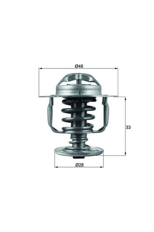 TERMOSTAT TOYOTA COROLLA E10 82C
