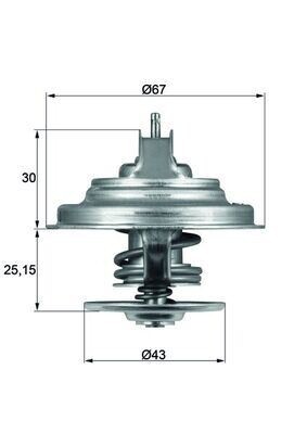 THERMOSTAT İNSERT FORD