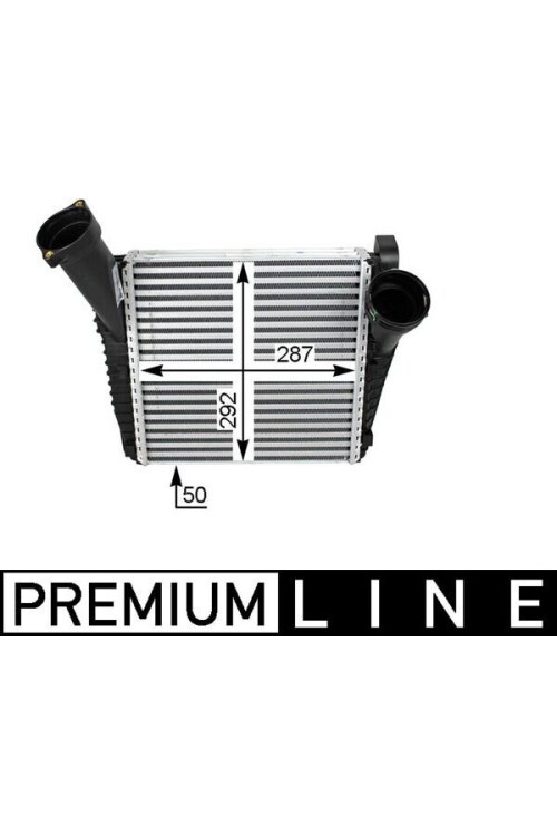 TURBO RADYATORU TOUAREG 2.5-5.0TDI 03-10 Q7 3.0-4.2TDI 06-15 CAYENNE 4.2 02-07