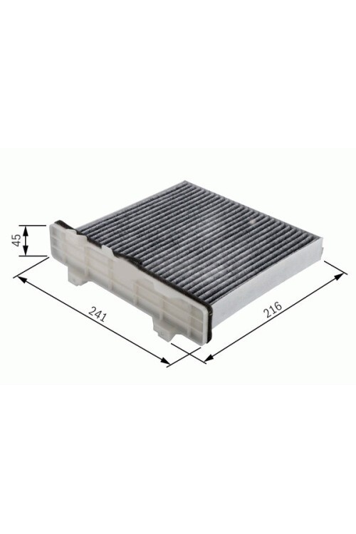 x POLEN FİLTRESİ MITSUBISHI PAJERO II-PAJERO III 00 > OUTLANDER KARBONLU